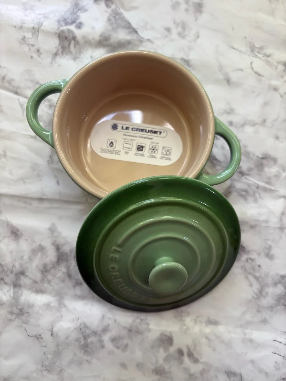 Le Creuset Mini 8oz Cocotte Rosemary